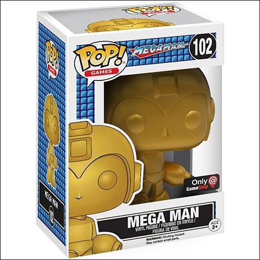 POP! Games figure 102-H Mega Man Gold