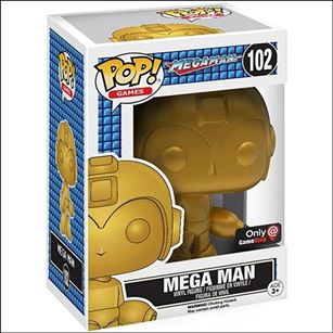 POP! Games figure 102-H Mega Man Gold