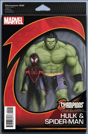 Champions (2016) issue 2-B John Tyler Christopher Action Figure Cover