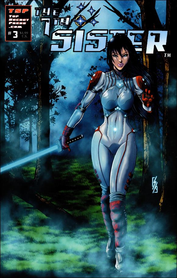 7th Sister issue 3-D Steve Kupiszewski Cover 1/30