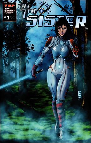 7th Sister issue 3-D Steve Kupiszewski Cover 1/30
