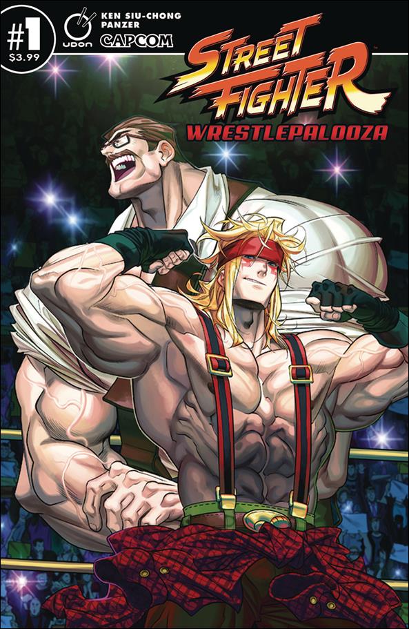 Street Fighter: Wrestlepalooza issue 1 Panzer Cover