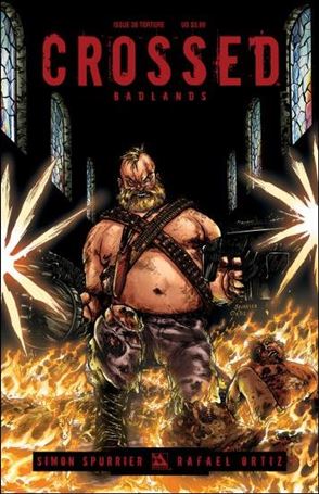 Crossed: Badlands issue 38-C Torture Cover