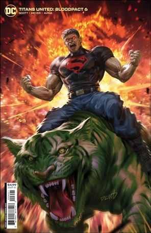 Titans United: Bloodpact issue 6-B Derrick Chew Cardstock Cover