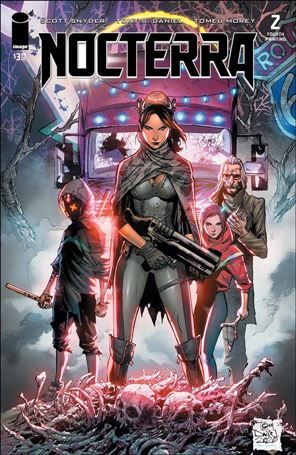 Nocterra issue 2-I Tony Daniel Cover (4th Printing)
