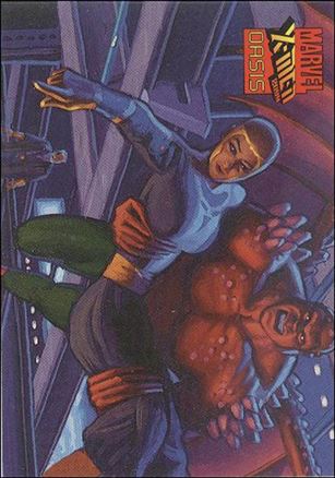 X-Men 2099: Oasis (Base Set) card 57 The beginning of the end