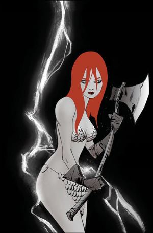 Red Sonja: Black White Red issue 5-L Jae Lee Virgin Cover