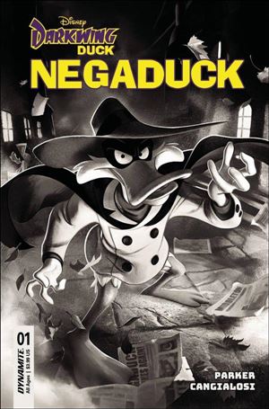 Negaduck issue 1-I Joshua Middleton 1:10 Noir Cover