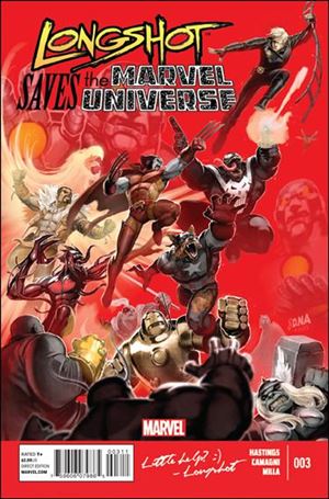 Longshot Saves the Marvel Universe issue 3