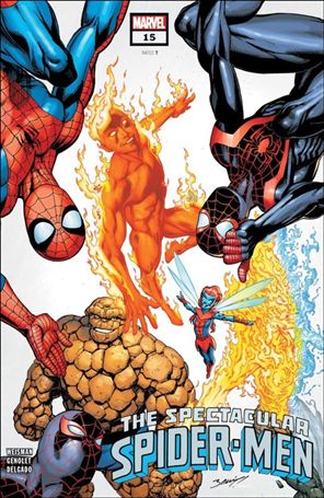 Spectacular Spider-Men issue 15 Mark Bagley Cover