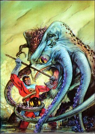 Best of Dave Dorman Chromium (Holo-Chrome Subset) card 2 Mr. Monster: Tentacle Terror