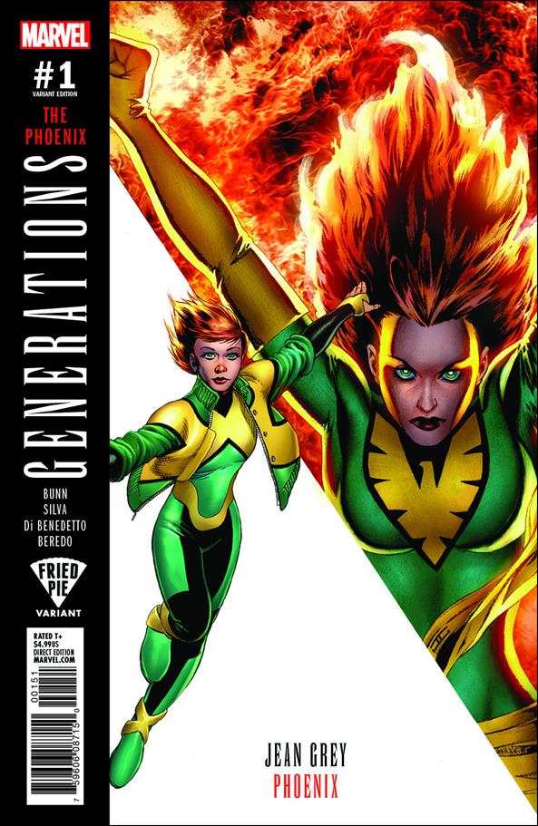 Generations: Phoenix & Jean Grey issue 1-E John Cassaday Fried Pie Cover