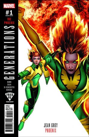 Generations: Phoenix & Jean Grey issue 1-E John Cassaday Fried Pie Cover