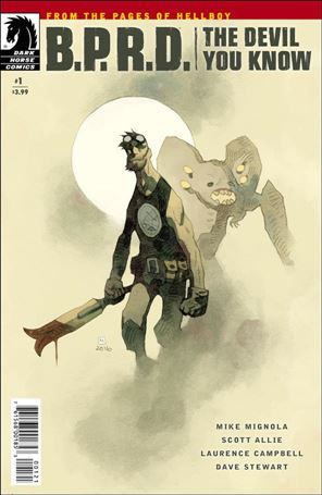 B.P.R.D.: The Devil You Know issue 1-B Mike Mignola Cover