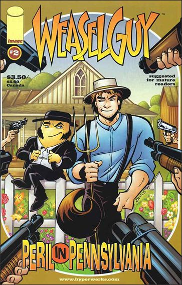 Weasel Guy: Road Trip issue 2 Weasel Guy Cover