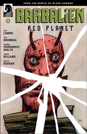 Barbalien: Red Planet issue 2 Gabriel Walta Cover