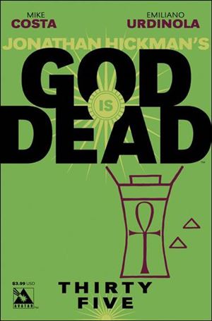 God is Dead issue 35 Jacen Burrows Standard Cover