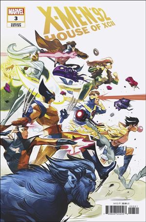 X-Men '92: House of XCII issue 3-B Mike Del Mundo Cover