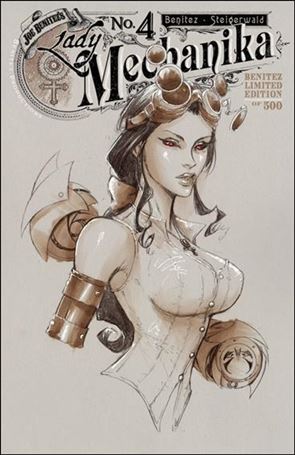 Lady Mechanika issue 4-D Benitez Limited Edition Cover 1/500