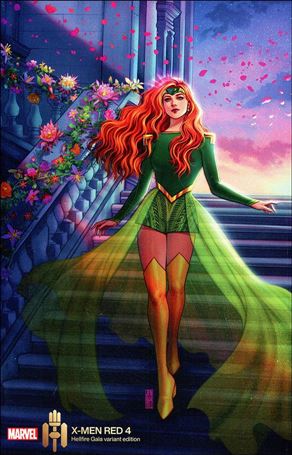 X-Men: Red (2022) issue 4-B Jen Bartel Hellfire Gala Cover