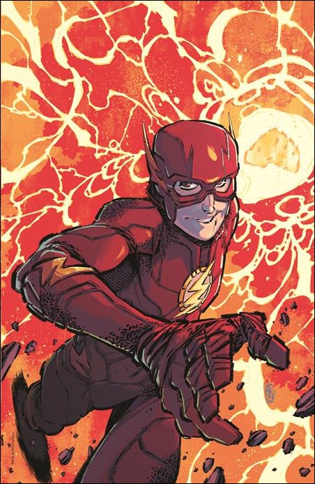 Flash: The Fastest Man Alive (2022) issue 1-D Jorge Corona 1:50 Cardstock Virgin Foil Cover