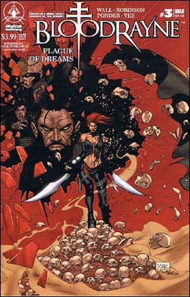 Bloodrayne: Plague of Dreams issue 3 Left Side Cover