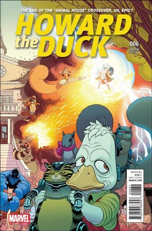 Howard the Duck (2016) issue 6-C Tradd Moore Connecting Cover