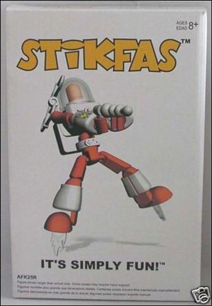Stikfas figure AFK25R Alpha Male Spaceman