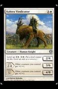 Magic the Gathering: Duel Decks: Knights vs. Dragons (Base Set) card 16 Kabira Vindicator