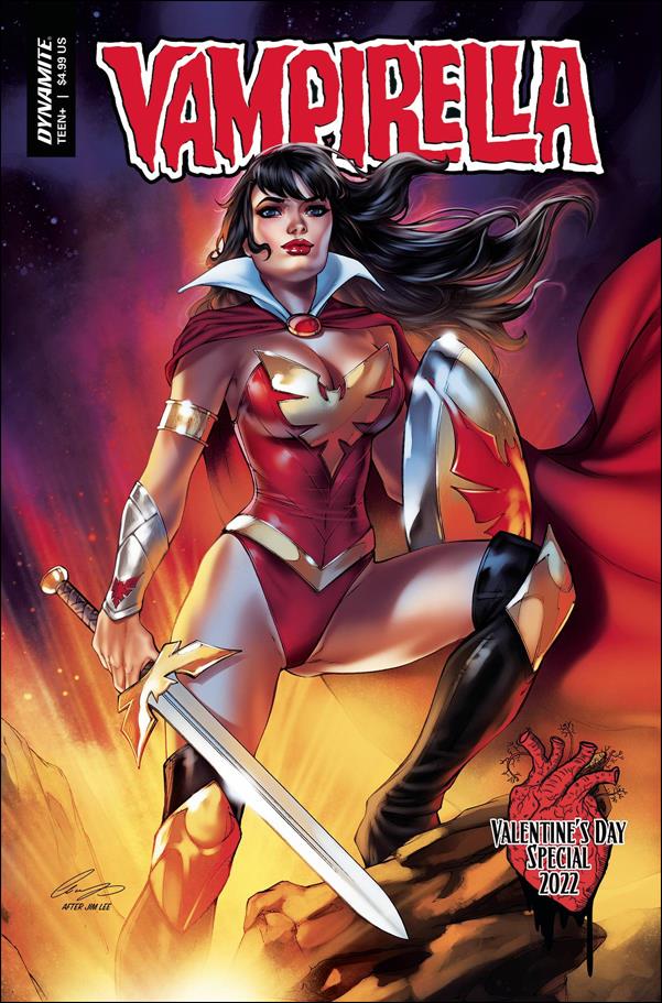 Vampirella: Valentine's Day Special issue 2022-D Elias Chatzoudis Cover