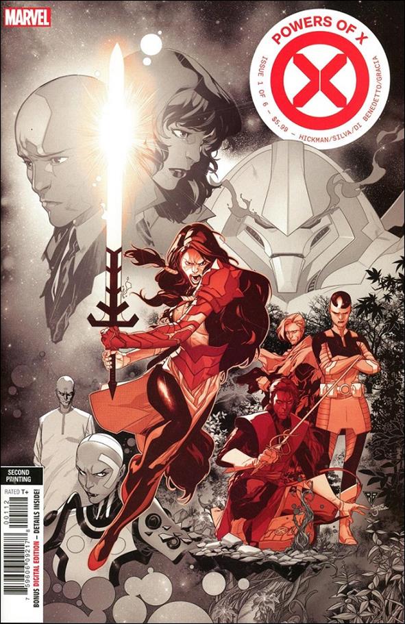 Powers of X issue 1-N R.B. Silva Cover (2nd Printing)