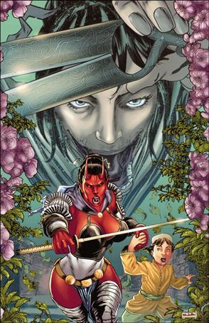 Demon Samurai issue 2-C Virgin Carlos Paul Cover