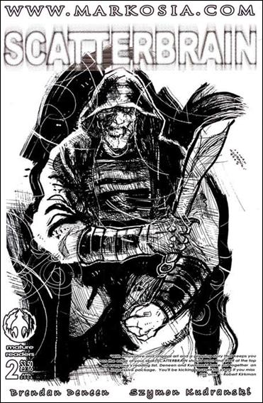 Scatterbrain (2006) issue 2-B Szymon Kudranski Sketch Cover