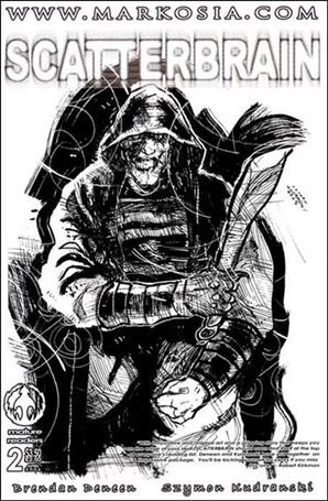 Scatterbrain (2006) issue 2-B Szymon Kudranski Sketch Cover