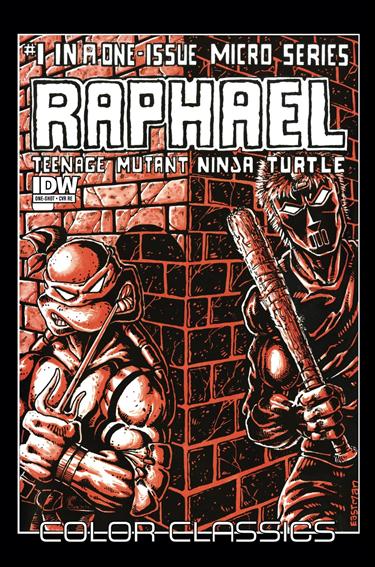 Teenage Mutant Ninja Turtles Color Classics: Raphael Micro-Series One-Shot issue nn-B Jetpack Comics Cover 1/500