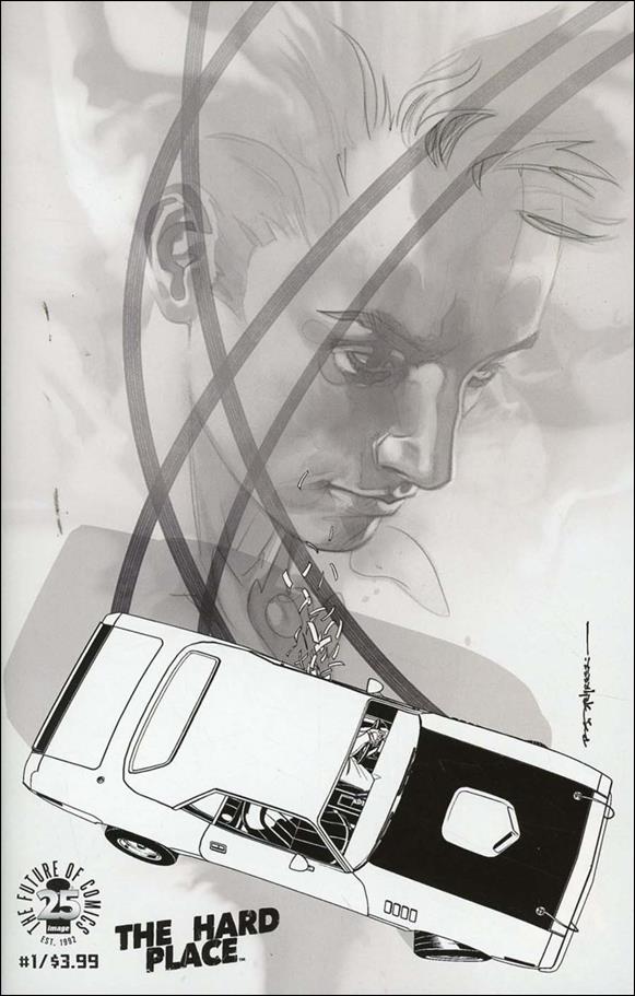 Hard Place issue 1-C Brian Stelfreeze Black & White Cover