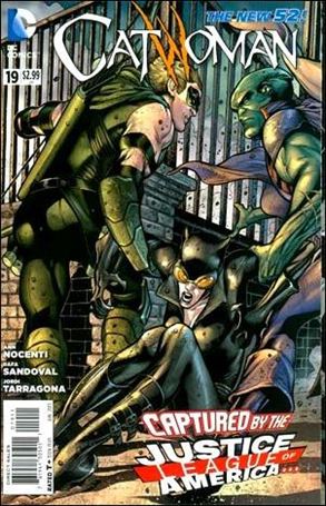 Catwoman (2011) issue 19 Gatefold Cover