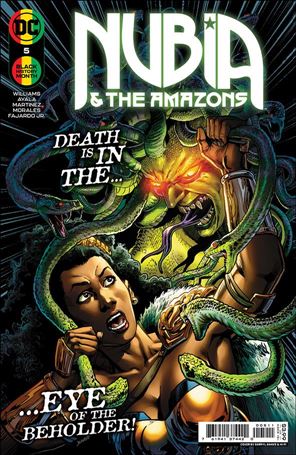 Nubia and the Amazons issue 5 Darryl Banks Cover