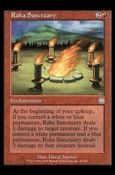 Magic the Gathering: Apocalypse (Base Set) card 67 Raka Sanctuary