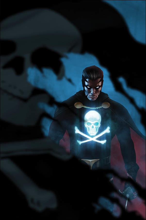 Black Terror (2019) issue 2-E Rahzzah 1:11 Blue Virgin Cover