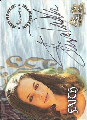 Buffy the Vampire Slayer: Season Three (Autograph Subset) card A15 Eliza Dushku as Faith