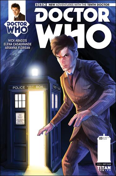 Doctor Who: The Tenth Doctor issue 3 Verity Glass Cover