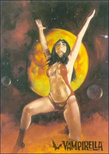 Vampirella (Parallel Gold Foil Set) card 24 Cover of Vampirella #58