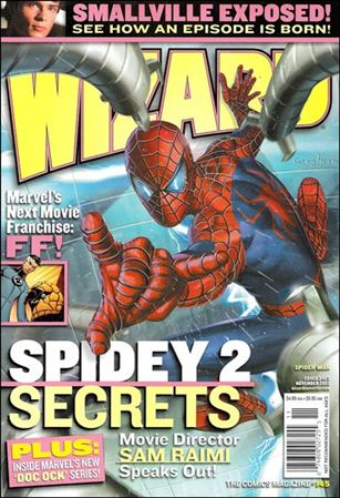 Wizard: The Comics Magazine issue 145-B Greg Horn Spider-Man Cover