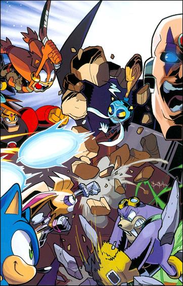 Sonic Boom issue 8-C Ben Bates Covers Unite Cover