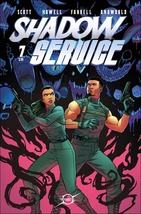 Shadow Service issue 7-B Rebekah Isaacs Cover