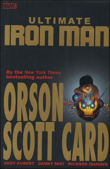 Ultimate Iron Man issue 1-B Mass Market Dust Jacket