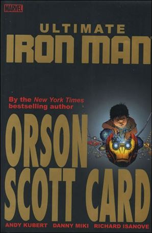Ultimate Iron Man issue 1-B Mass Market Dust Jacket