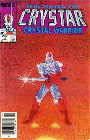 Saga of Crystar Crystal Warrior issue 4-C Canadian Cover