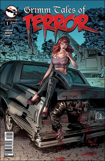 Grimm Tales of Terror issue 1-C Wes Huffor Cover
